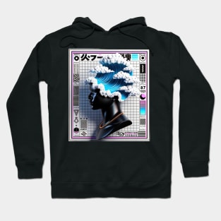 Vaporwave Oceanwave African Aesthetic Hoodie